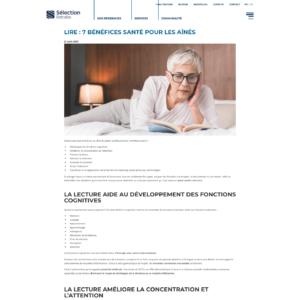 S&eacute;lection Retraite