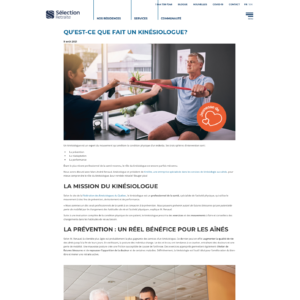 S&eacute;lection Retraite