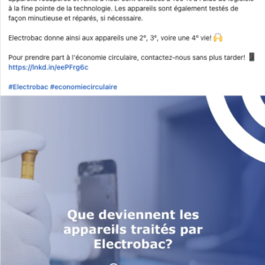 LinkedIn-Electrobac FR -7 juillet 2022